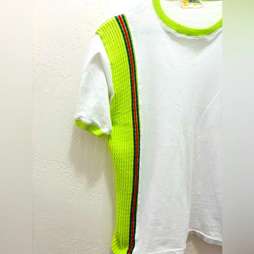 Rare Vintage Gucci Plus GG T-Shirt